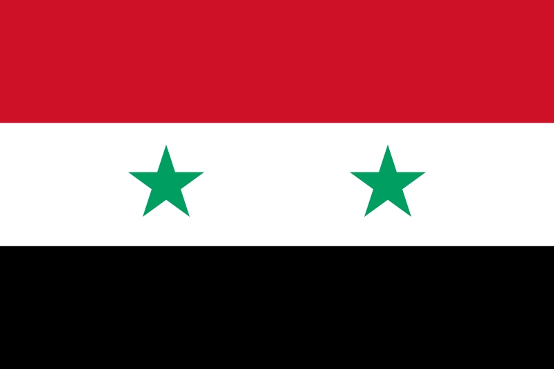 Flaga Syrii - Syria