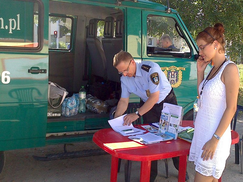 straz miejska o smieciach1 - Wojciech Chmielewski