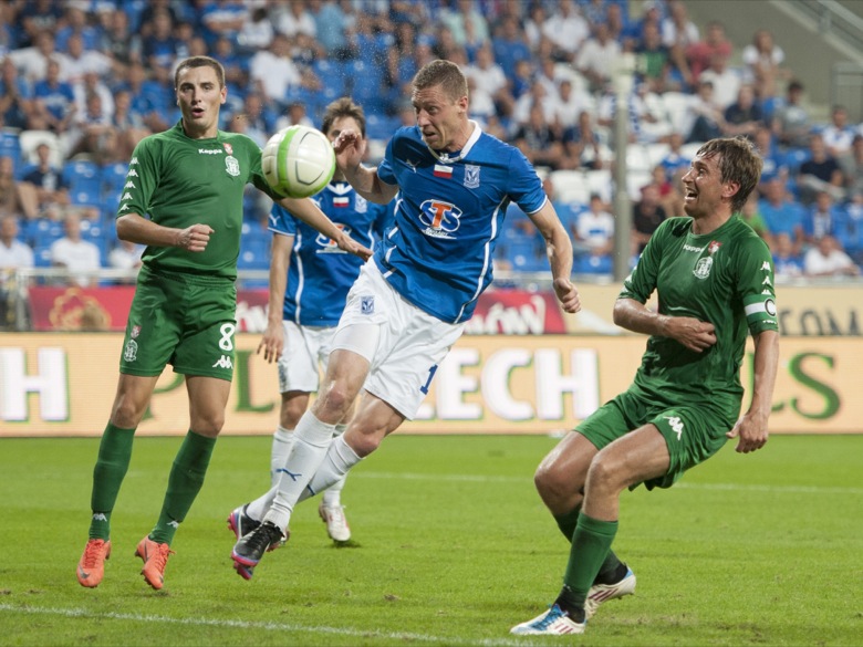 Lech - Żalgiris Wilno - Przemek Modliński