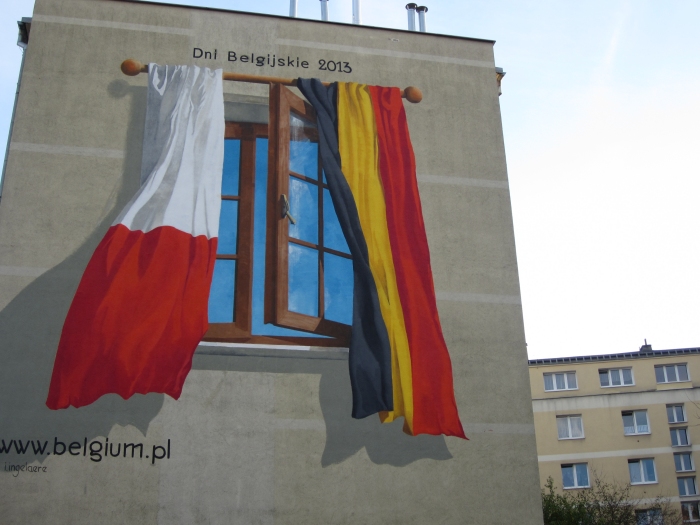 mural dni belgijskie 2013 - Maciej Kluczka