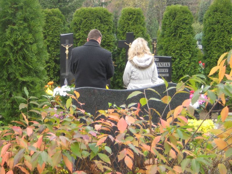 cmentarz jesienny piła - Wiesłąwa Pinkowska
