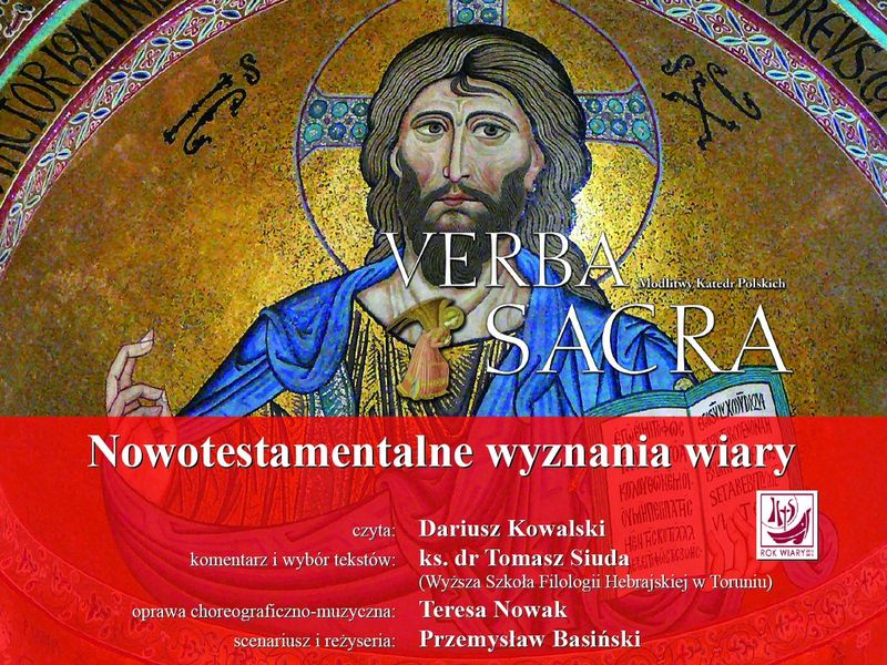 plakat_verba_sacra_nowotestamentalne - Verba Sacra plakat