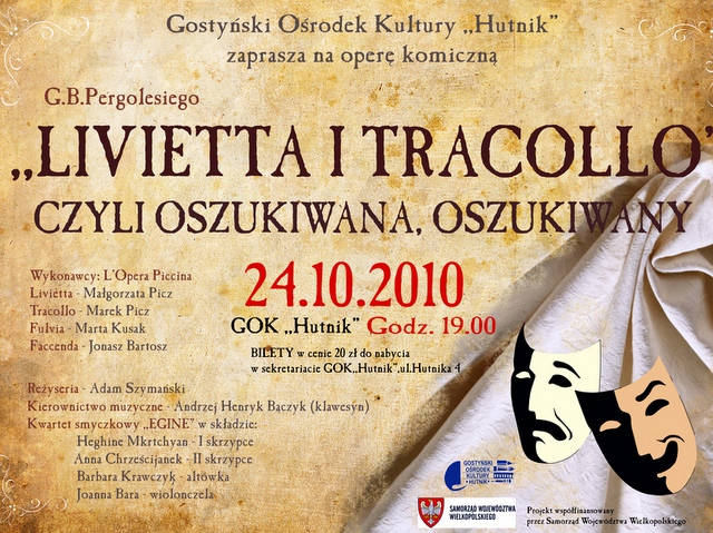 Livietta i Tracollo w Gostyniu - GOK Hutnik