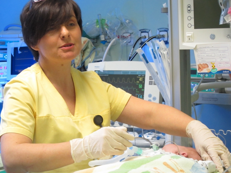 Oddział dla noworodków, szpital, Polna - Magda Konieczna