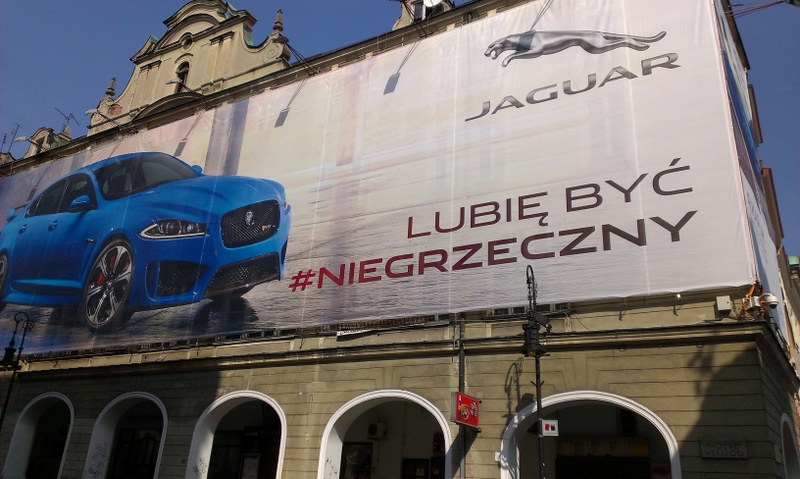 reklama na starym miescie2 - Adam Michalkiewicz