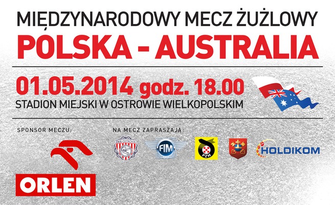 polska - australia na zuzlu - ZKS Ostrovia