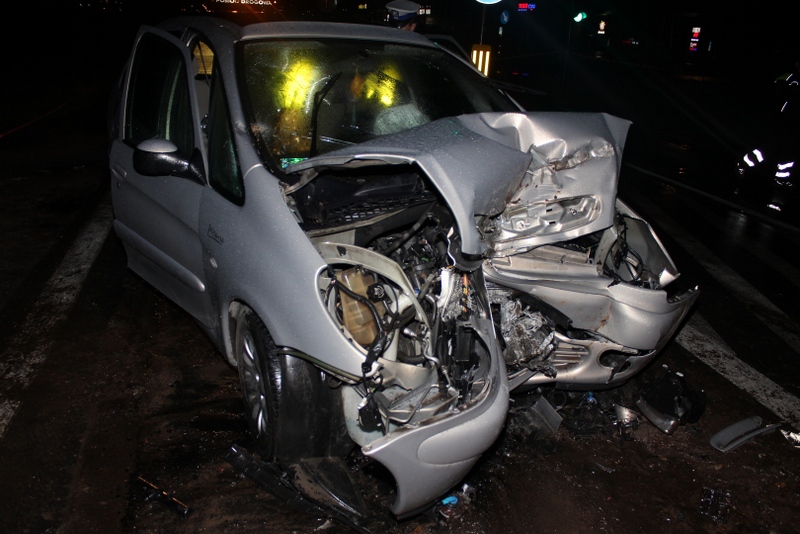 zderzenie z koparka - Policja/Ostrów Wielkopolski