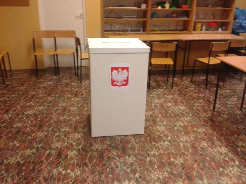 wybory europejskie urna - Szymon Mazur
