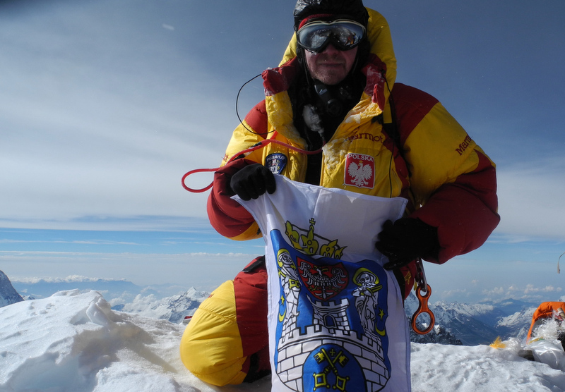 Na szczycie Everestu Pn, 25.V.14 - Bartłomiej Wróblewski