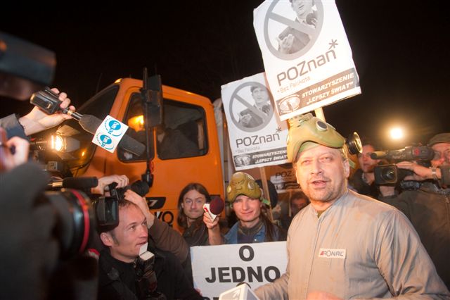 Akcja Naszości przeciw Palikotowi - Marek Lapis/pressphoto.pl