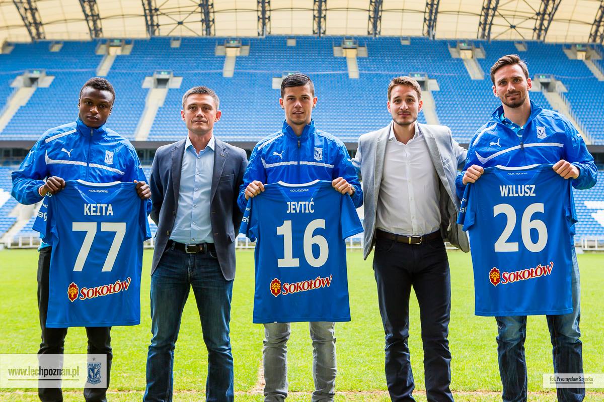 trzech nowych w lechu2 - Przemysław Szyszka - Lech Poznań