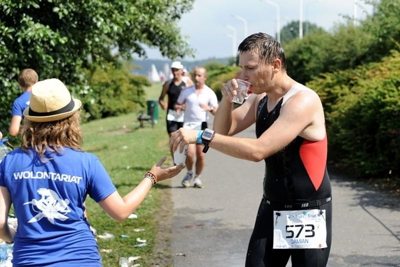 wolontariusze endu sport triathlon - Bernard Guziałek