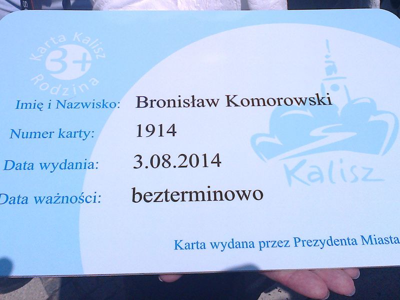 karta rodziny duzej komorowski - Małgorzata Rybczyńska