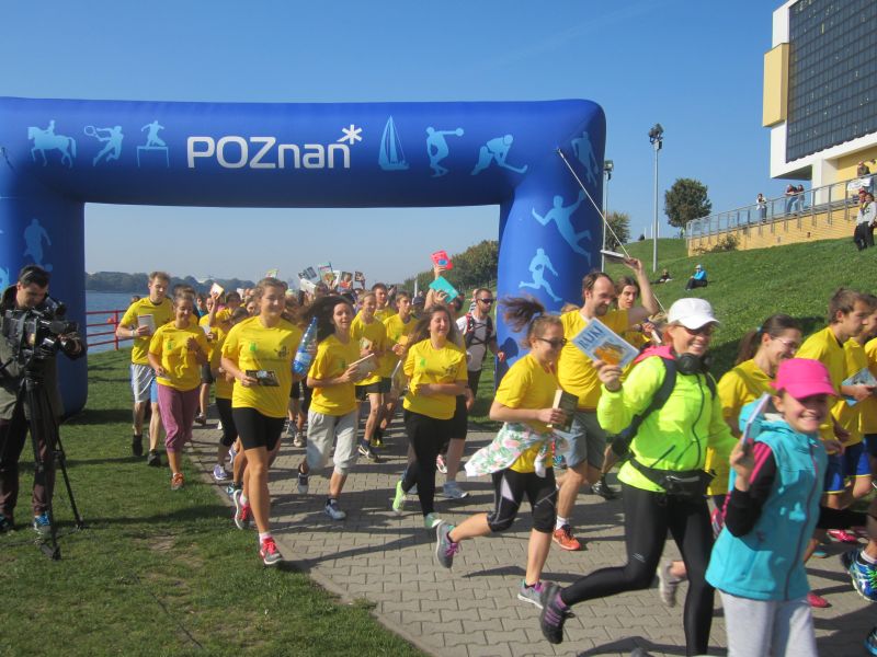 bieg z książką - Wojeciech Chmielewski