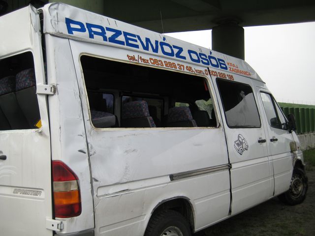 Wypadek na A2 - ranne dzieci - Adam Michalkiewicz