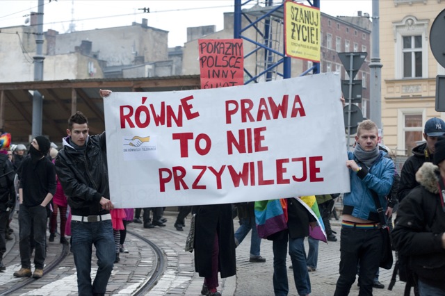 Marsz Równości 2010 - Przemek Modliński