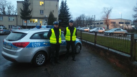 policjanci uratowali zycie - Policja/Kalisz