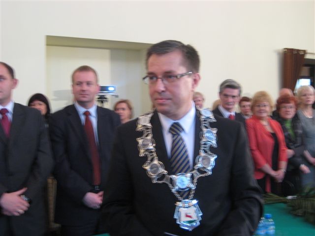 Piotr Głowski, prezydent Piły - Wiesława Pinkowska