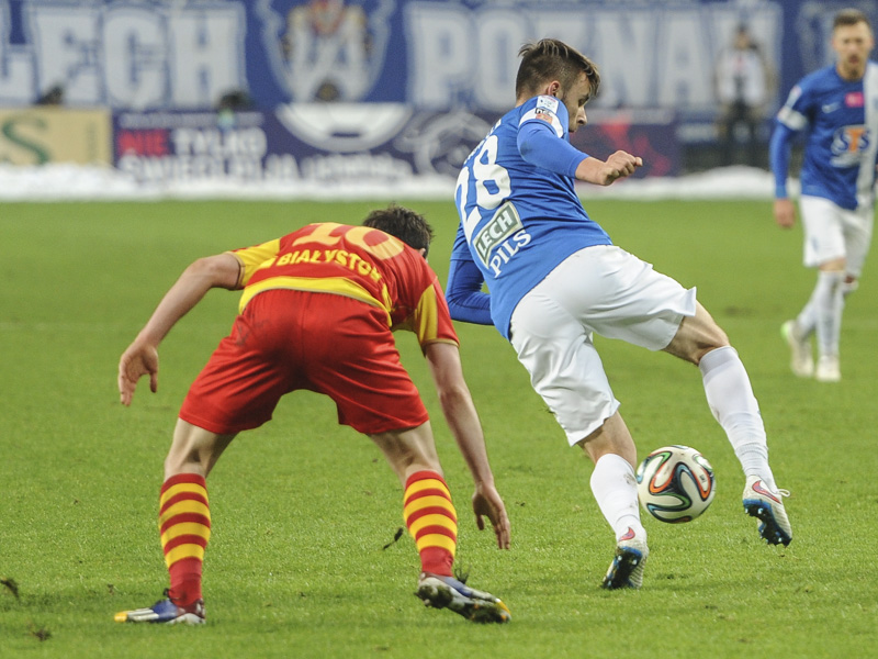 Lech - Jagiellonia Białystok (2-0) 03 - Przemek Modliński