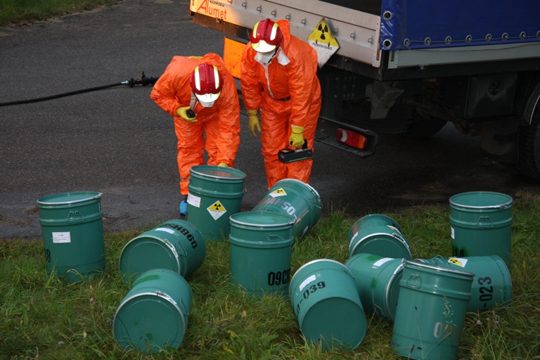 beczki promieniotworcze - powiat makowski