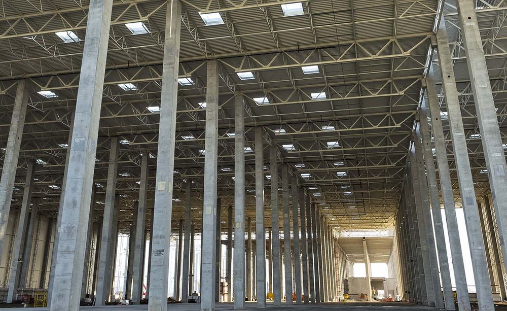 budowa fabryki volkswagena marzec 2015 (5) - Volkswagen Poznań