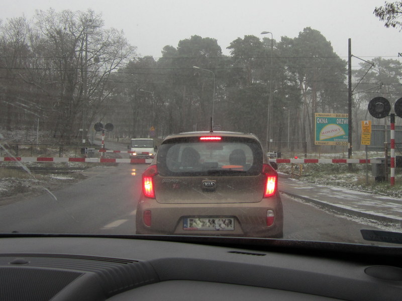 przejazd kolejowy, szlabany - Adam Michalkiewicz