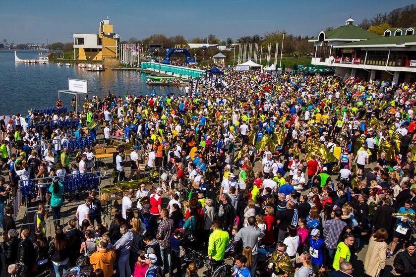 polmaraton poznanski meta siodmy - Marek Zakrzewski - Poznań Półmaraton