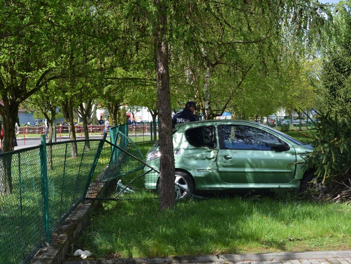 renault wjechała w przedszkolaków - Policja Nowy Tomyśl