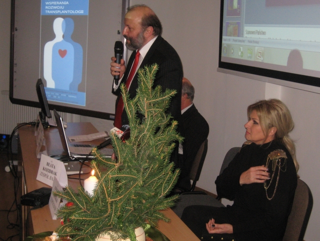 Spotkanie z osobami po przeszczepie serca - Adam Michalkiewicz