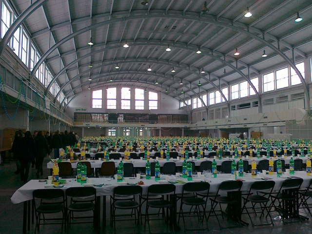 Przygotowania do Wigilii na MTP - Caritas