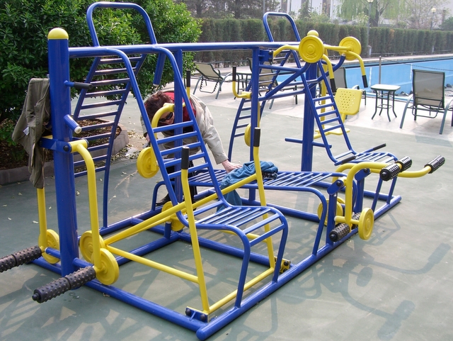 Siłownia pod chmurką - Leszno - Sławomir Mocek