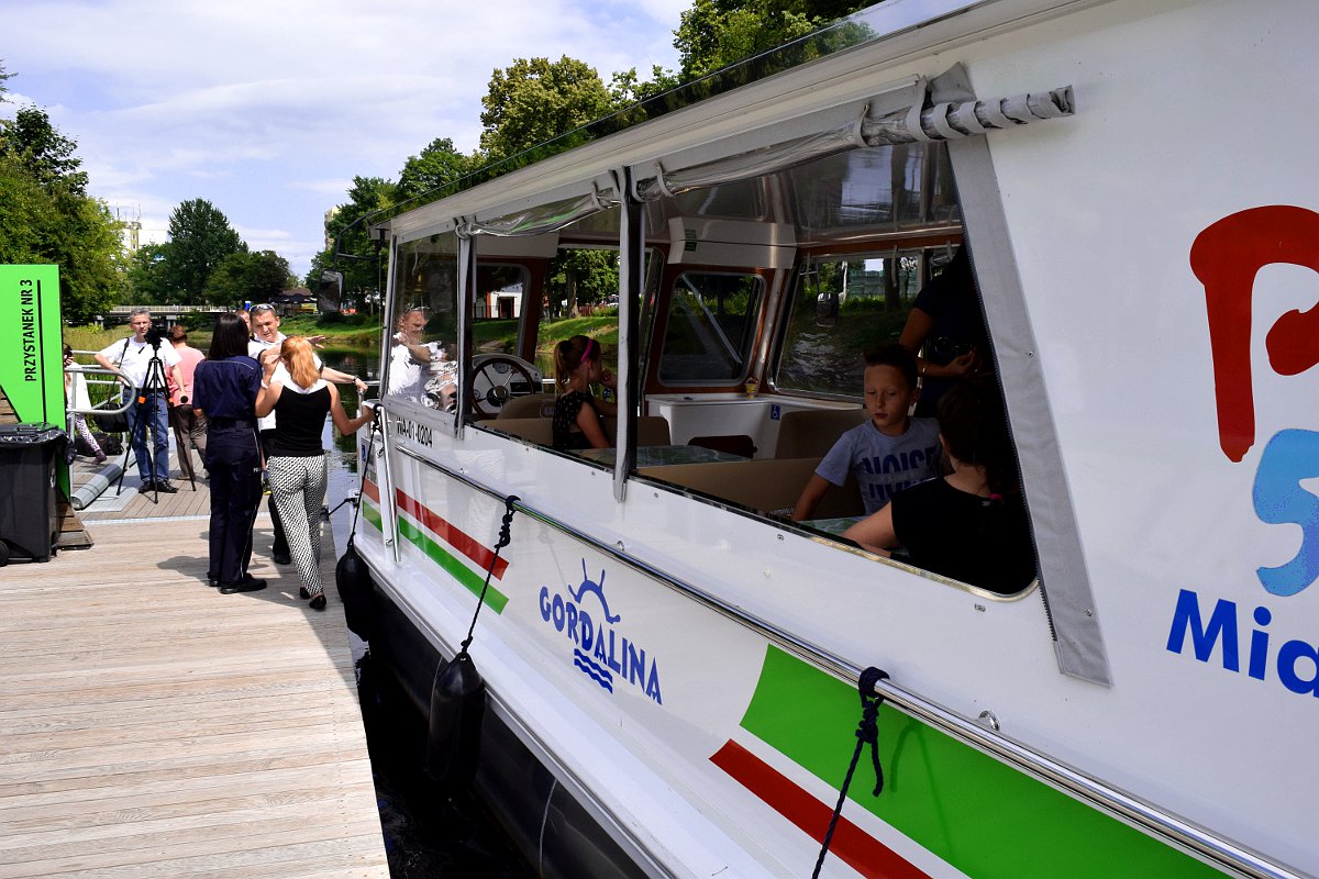 gordalina statek pływający po Gwdzie - Marcin Maziarz