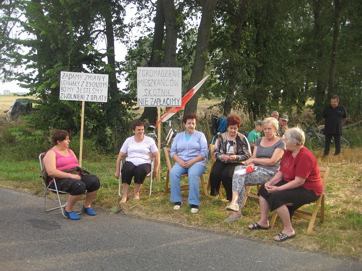 skotniki protest na nowo - Rafał Regulski