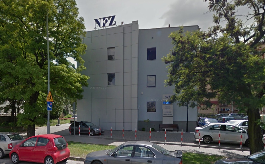 NFZ Grunwaldzka - google maps