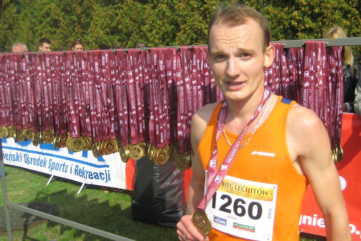 bieg lechitów 2015 zwycięzca - Rafał Muniak