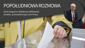 "To jest wina nas, elit politycznych" - mówi o wyniku Grzegorza Brauna senator Waldemar Witkowski