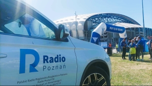 Studio Radia Poznań przed stadionem. Rozgrzaliśmy Kolejorza przed debrami Polski! 