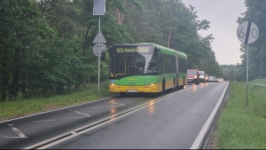 Komunikacyjny paraliż na dojazdach do Poznania 
