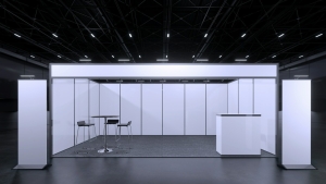 Meble na targi, które sprzedają: ergonomia stoiska targowego