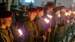 Wielkopolanie zapalili znicze pamięci. To hołd dla ofiar niemieckiego ludobójstwa