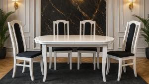 Jak kształt stołu do jadalni zmienia wnętrze i jaki wybrać? Kompletny poradnik