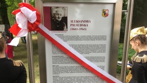 Aleksandra Piłsudska ma swój skwer w Lesznie. "To będzie taka wizytówka miasta"