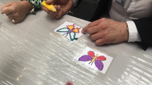 Malowali kolorowe motyle, by popularyzować hospicyjny wolontariat