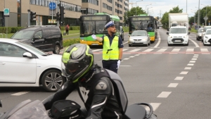 Najlepsi policjanci drogówki przyjechali do Poznania