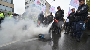 Tysiąc związkowców protestowało w Poznaniu