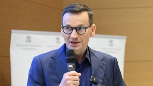 Morawiecki na UAM. Studenci: 