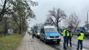 Poranne kontrole taksówkarzy w Poznaniu. Inspektorat Transportu Drogowego i policja w akcji