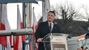 Kandydat Konfederacji spotkał się dziś z mieszkańcami Koła. Sławomir Mentzen w Wielkopolsce