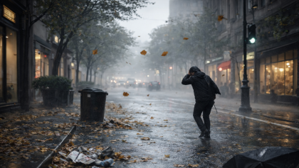 Silny wiatr w Wielkopolsce! Ostrzeżenie IMGW dla 19 powiatów