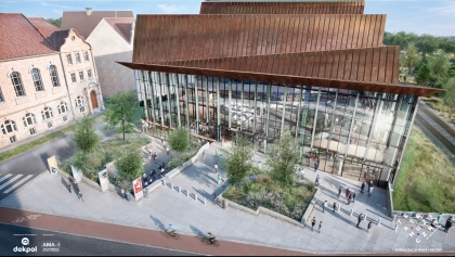 Odcięta od dźwięków, a zarazem otwarta na miasto - taka będzie nowa siedziba Teatru Muzycznego